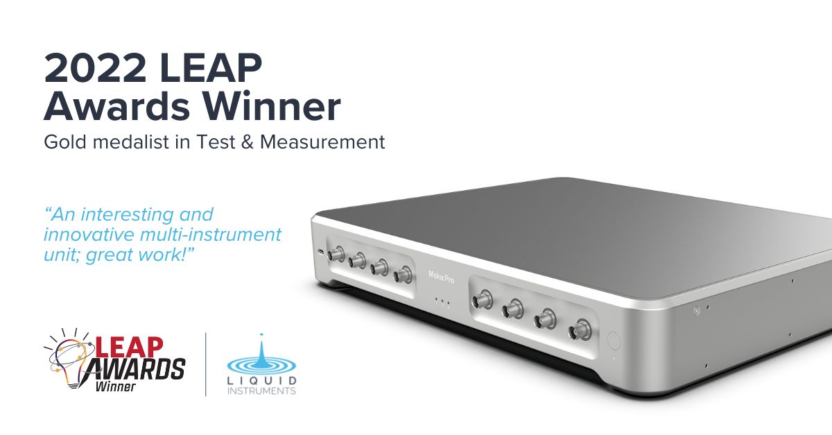 Moku:Pro wins gold in the 2022 LEAP Awards